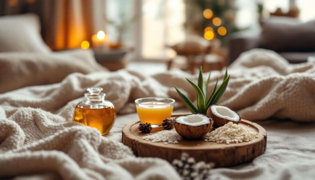 Zehn schnelle Beauty-Hacks mit natürlichen Zutaten gegen trockene Heizungshaut im Winter