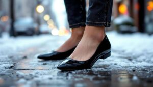 Vergiss Stiefeletten mit Absatz – dieser viel elegantere Schuh erobert die Modewelt im Winter