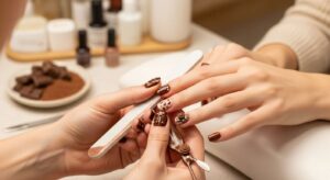 Schoko-Maniküre: 7 Wege, den leckersten Trend der Saison zu tragen